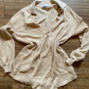 Free People sweater romper